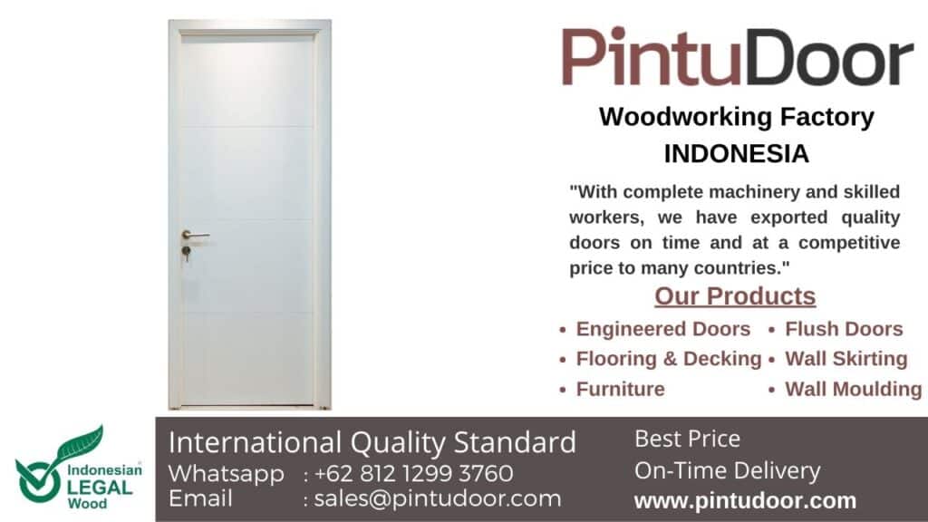 mdf flush door wooden door