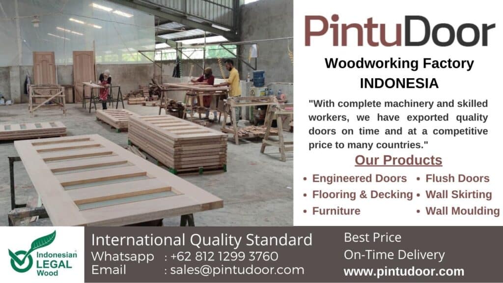 The Better Door with Sustainable Woodworking System